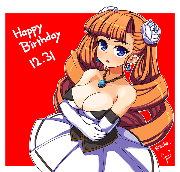 1girl, ^p^, arcana_heart, arcana_heart_2, bangs, bare_shoulders, blue_eyes, blue_pupils