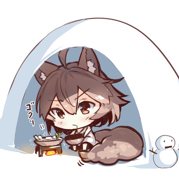 1girl, ahoge, animal_ears, bangs, barefoot, blush, brown_eyes, brown_hair