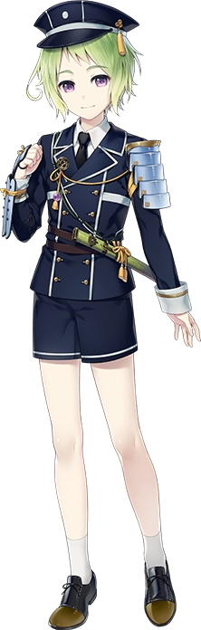 1boy, armor, green_hair, hat, japanese_armor, kote, male_focus, military