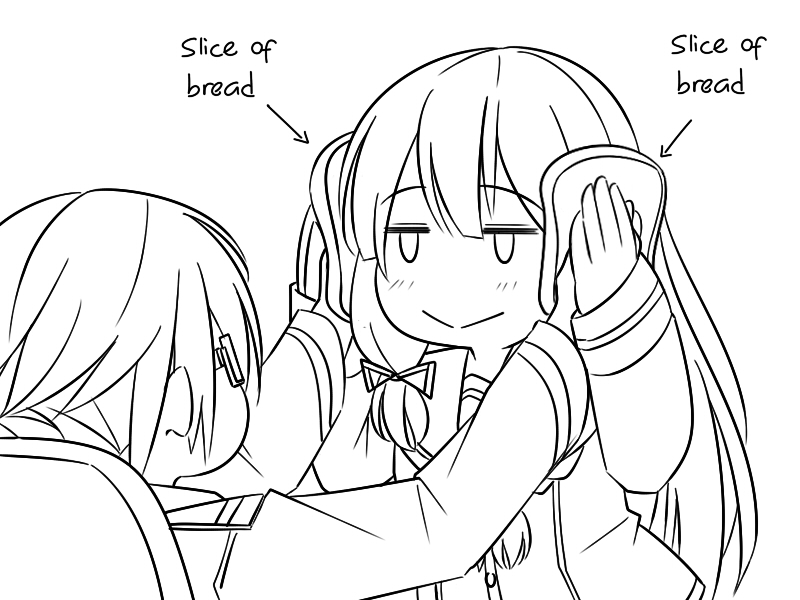 1boy, admiral_(kantai_collection), bow, english, food, glasses, guin_guin, hair_bow