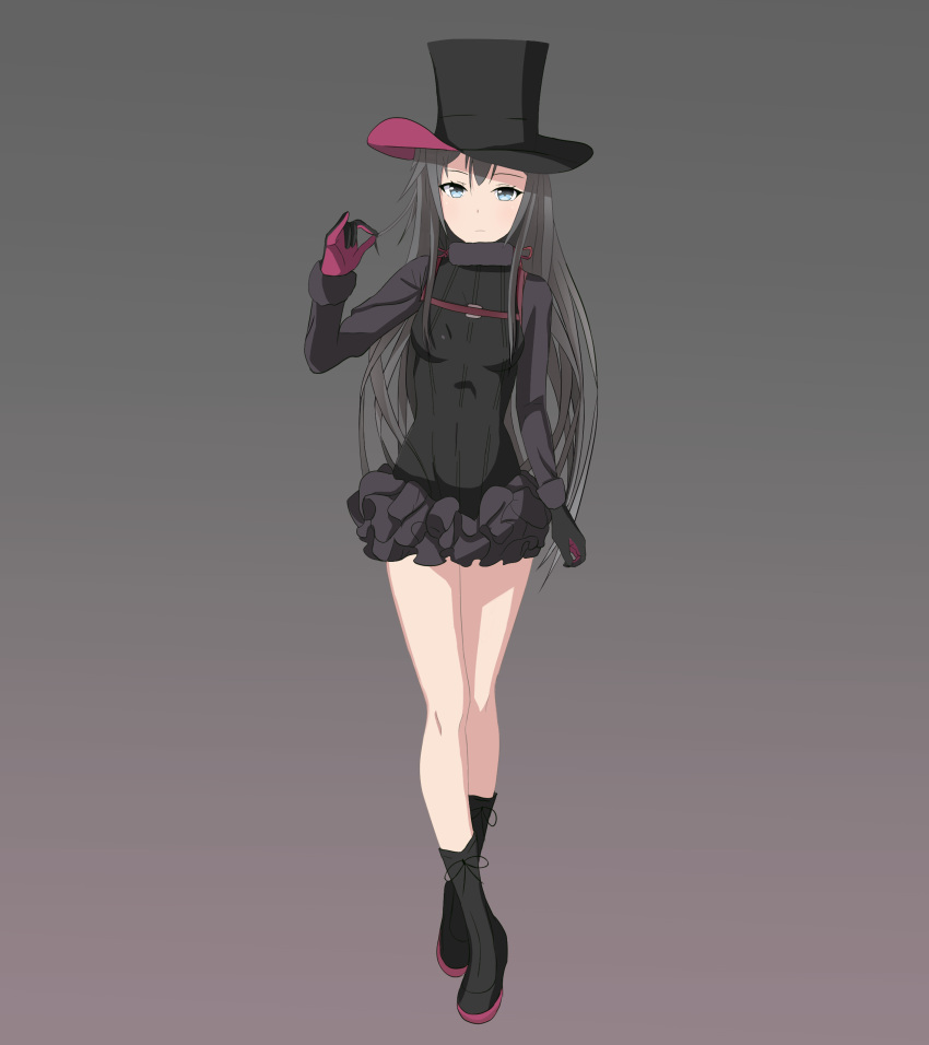 absurdres, alternate_costume, ange_(princess_principal), ange_(princess_principal)_(cosplay), black_hair, cosplay, highres, long_hair