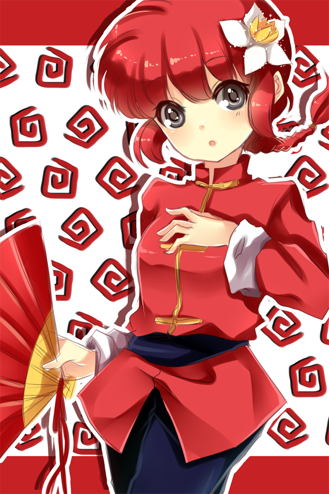 1girl, arakunae, bad_id, bad_pixiv_id, blue_eyes, braid, breasts, china_dress