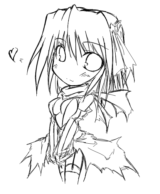 chibi, heart, kaminagi-tei, kaminagi-tei_(artist), ragnarok_online, super_deformed, thigh-highs, thighhighs