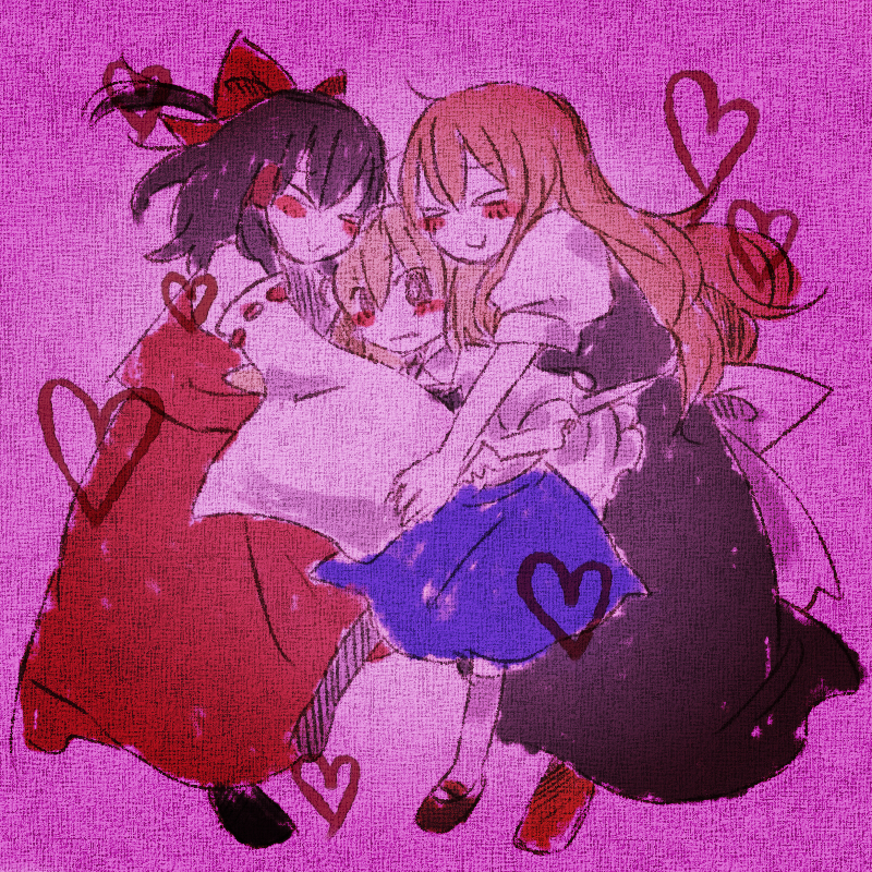 alice_margatroid, alice_margatroid_(pc-98), bad_id, hakurei_reimu, kirisame_marisa, marisu, time_paradox, touhou
