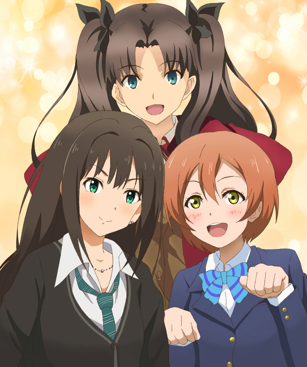 3girls, a-1_pictures, ascii_media_works, banboro_(technobot), bandai, bandai-namco_entertainment, broadcaster_connection, bushiroad