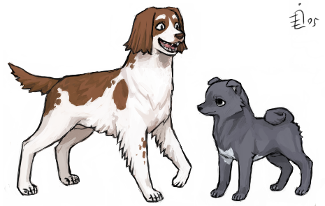 animalization, asano_keigo, bleach, dog, emlan, full_body, happy, kojima_mizuiro