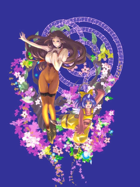 black_eyes, black_hair, blue_eyes, bodysuit, chocolate_hair, commentary_request, eiko_carol, final_fantasy
