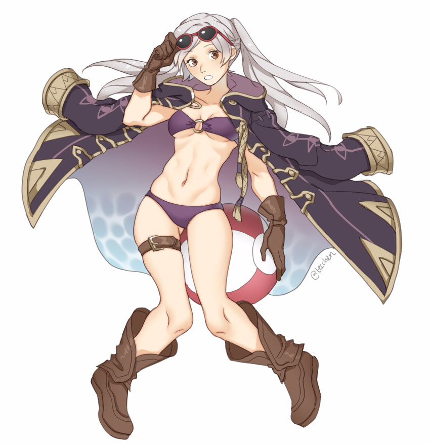 absurdres, bikni, boots, breasts, female_my_unit_(fire_emblem:_kakusei), fire_emblem, fire_emblem:_kakusei, fire_emblem_heroes
