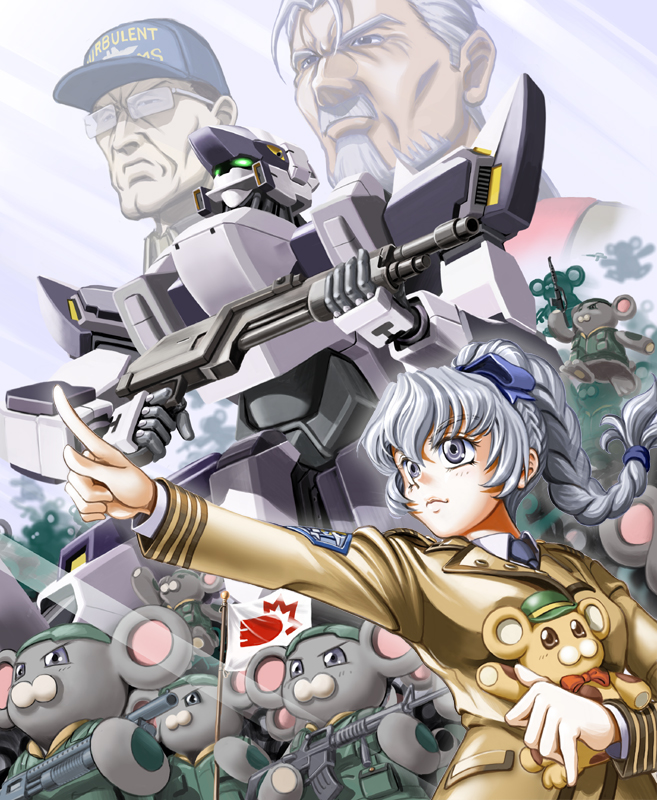 arbalest, arm_slave_(mecha), bonta-kun, braid, dorasu, full_metal_panic, full_metal_panic!, grey_eyes