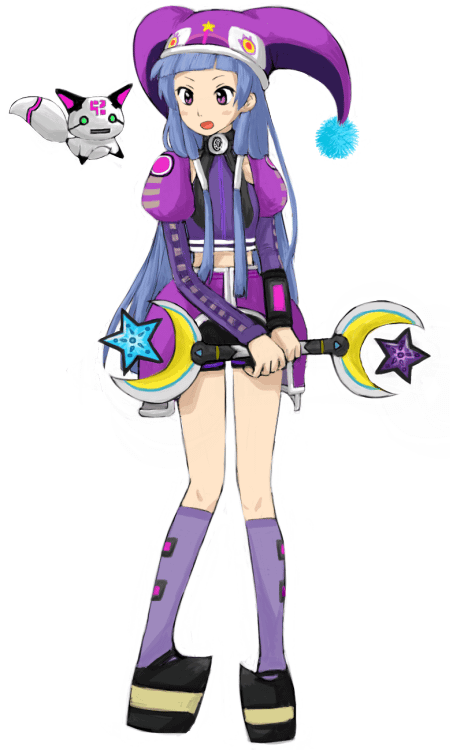 bad_id, bangs, blue_hair, blunt_bangs, cosplay, fonewearl, fonewearl_(cosplay), hat