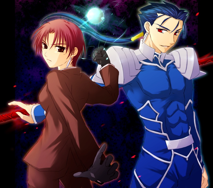 bad_id, bazett_fraga_mcremitz, earrings, fate/hollow_ataraxia, fate/stay_night, fate_(series), formal, fragarach