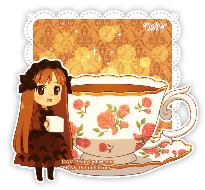 1girl, :d, artist_name, bangs, black_legwear, blush, brown_dress, brown_eyes