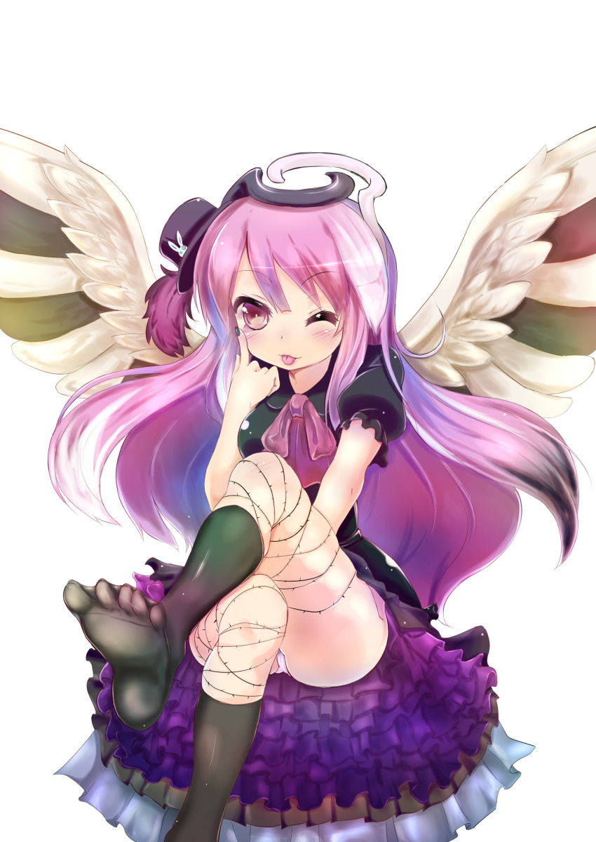 absurdres, duel_monster, ghostrick_angel_of_mischief, highres, yaibaken, yu-gi-oh!
