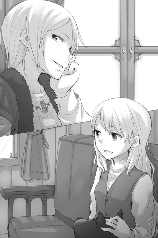 2girls, :d, ayakura_juu, collarbone, dog, enekk, eve_bolan, eyebrows_visible_through_hair
