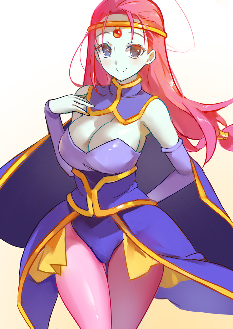 1girl, bad_id, bad_pixiv_id, blue_eyes, breasts, cape, caway, circlet