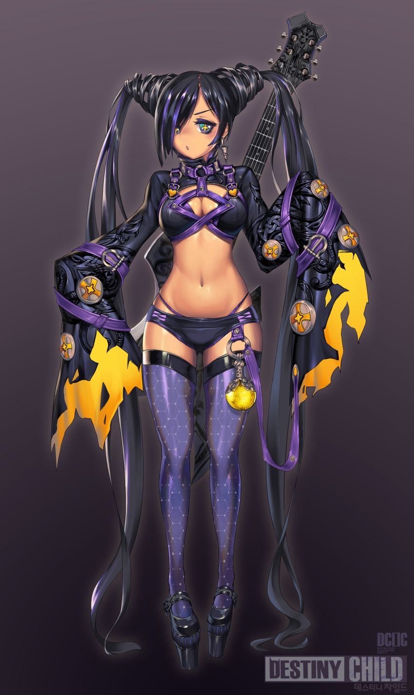 1girl, absurdres, b-anma, black_footwear, black_hair, blush, breasts, character_request