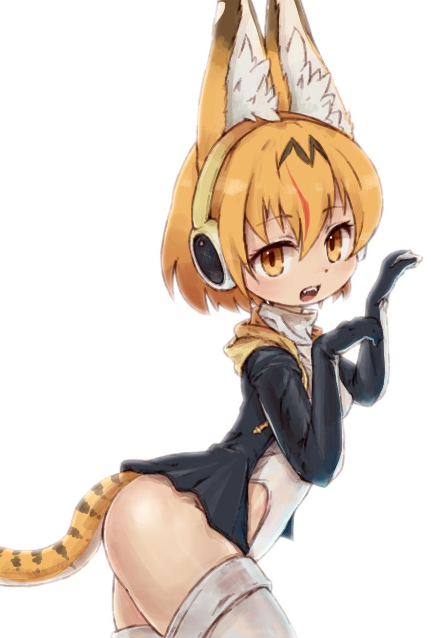 1girl, animal_ears, blonde_hair, check_commentary, commentary, commentary_request, cosplay, costume_switch