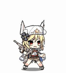 1girl, animal_ears, animated, animated_gif, blonde_hair, brown_footwear, brown_skirt, dress