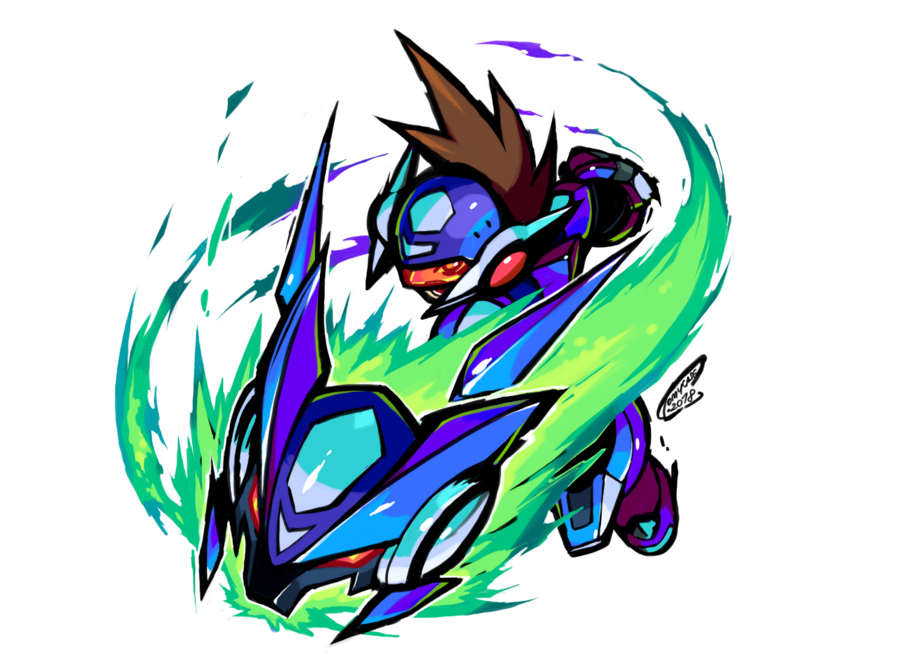 1boy, 2018, angry, brown_hair, capcom, charging, commentary, dated