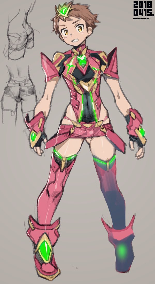1boy, adapted_costume, black_gloves, boots, brown_hair, bulge, cosplay, crossdressinging