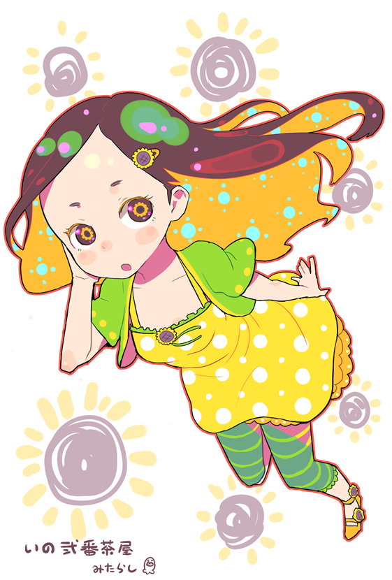 brown_eyes, brown_hair, mitarashi, original, tagme