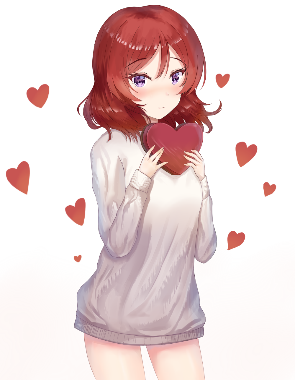 1girl, atychi, blush, box, gift, gift_box, heart, heart-shaped_box