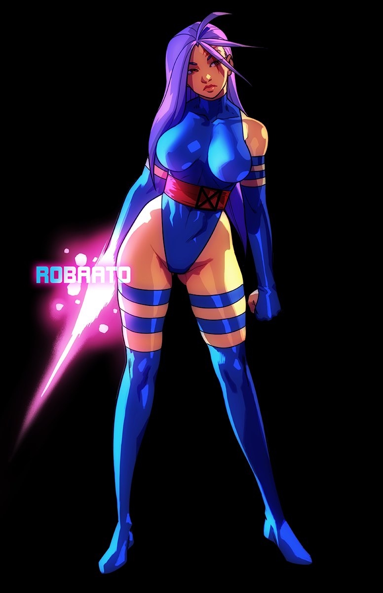 1girl, armband, artist_name, black_background, breasts, clenched_hand, contrapposto, elbow_gloves