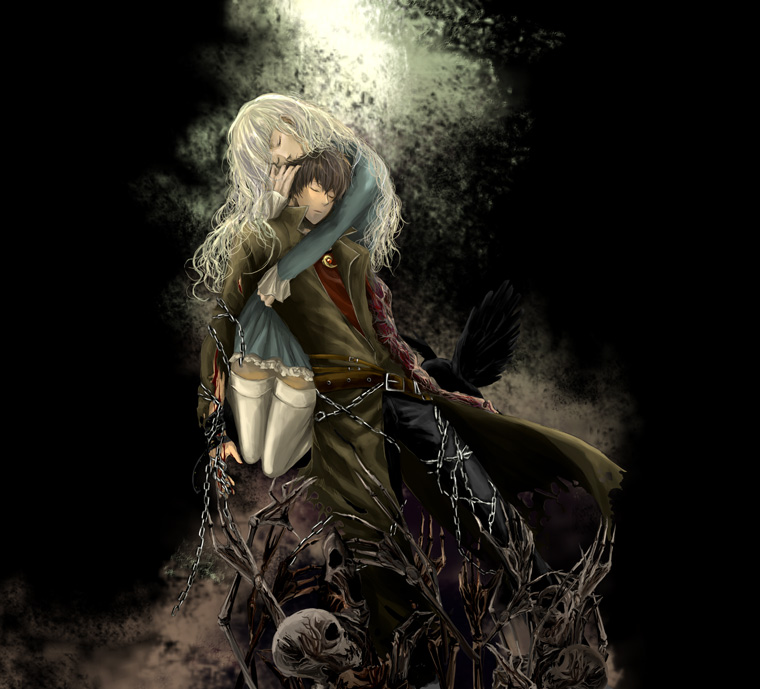 blood, chain, chains, shadow_hearts, timetail, toki-o, yuri_hyuga