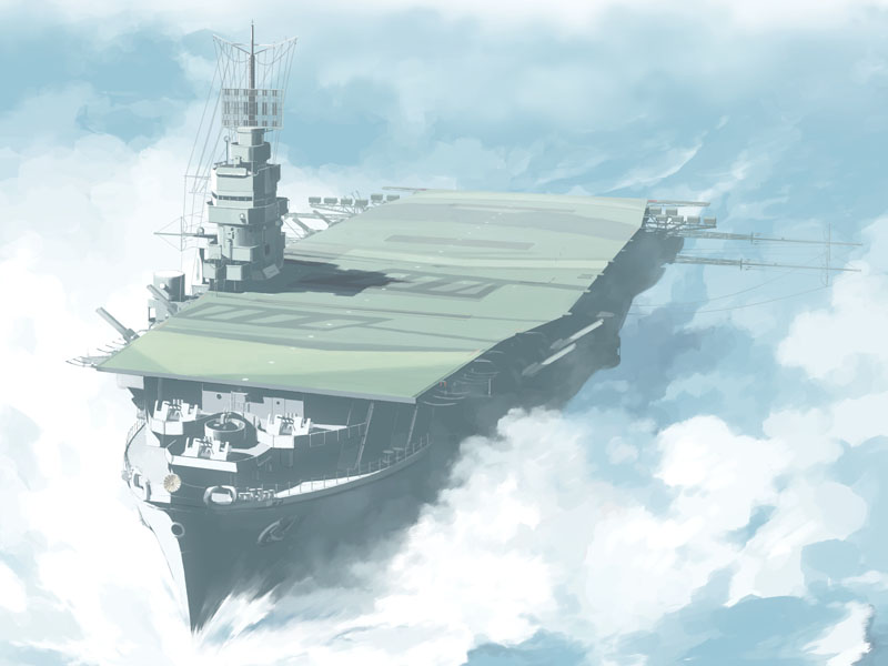 flight_deck, imperial_japanese_navy, jiji, military, navy, ship, zuikaku_(aircraft_carrier)