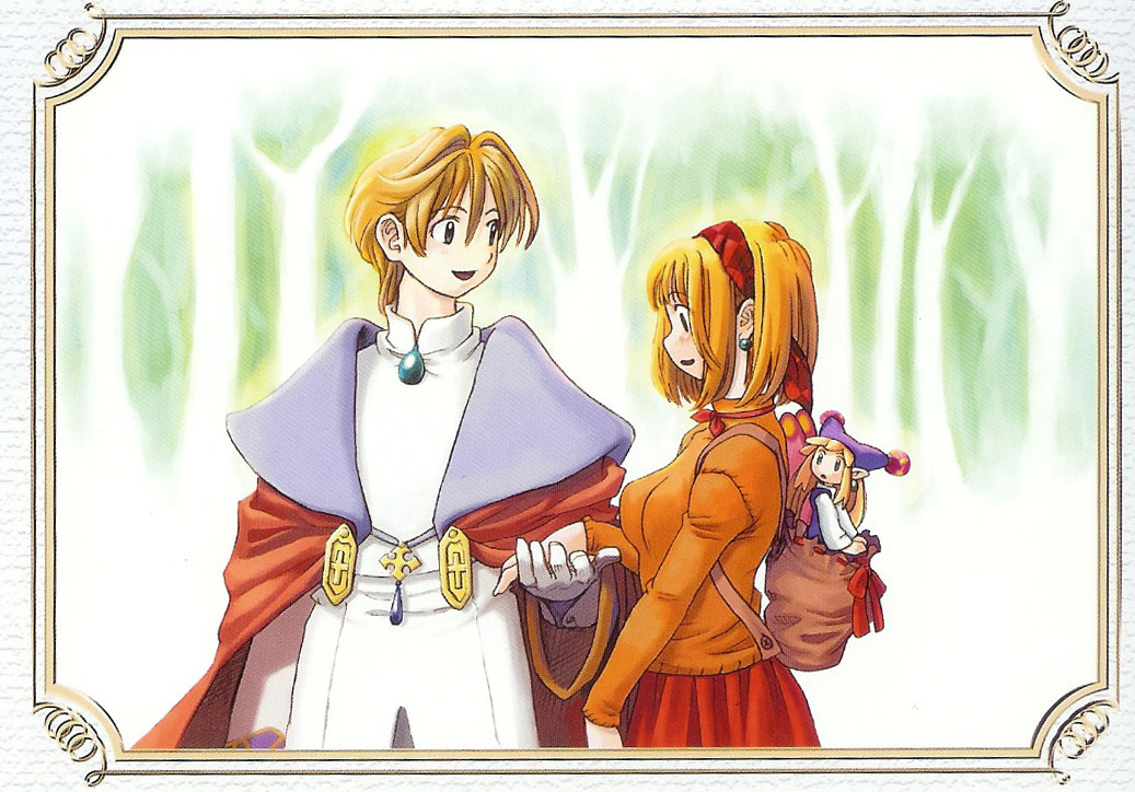 blush, cornet, fairy, ferdinand_marl_e, hat, kururu_(rhapsody), long_hair, marl_kingdom
