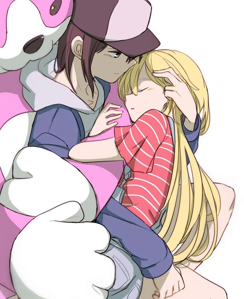 2girls, akino_kabocha, animal_costume, bang_dream!, bangs, baseball_cap, bear_costume, black_hair