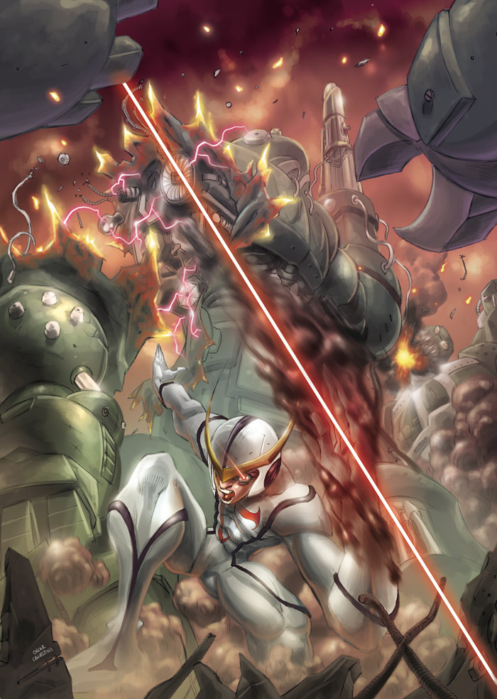 casshan, casshern, casshern_sins, kyashan, male, robot