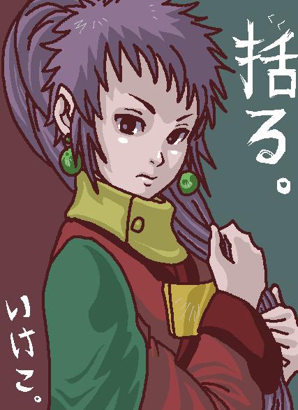 ike_ko, kukuru, purple_eyes, purple_hair, violet_eyes