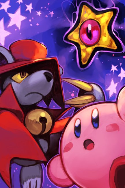 1boy, 2others, bell, blush_stickers, cape, dark_nebula, daroach, dorocche