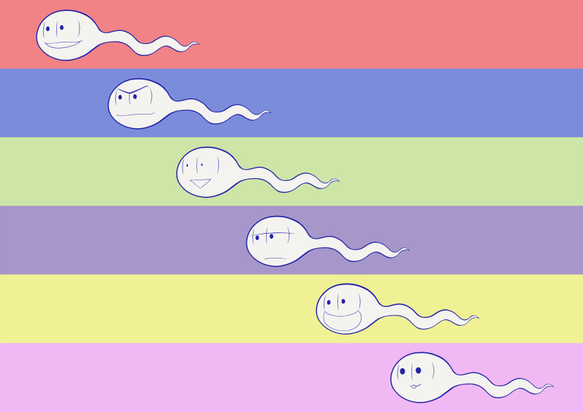6+boys, :3, :d, absurdres, closed_mouth, colorful, highres, jitome