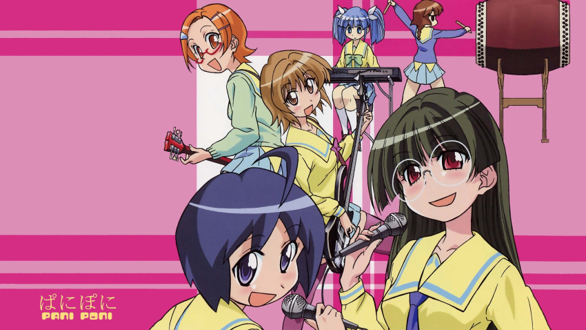 ichijou, katagiri_himeko, momose_kurumi, pani_poni_dash, suzuki_sayaka, tachibana_rei, uehara_miyako