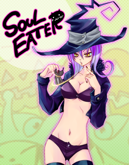 bikini_top, blair, breasts, cleavage, fingernails, hat, jacket, kiyocco