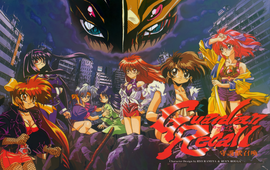 6+girls, 90s, artist_name, black_hair, blue_eyes, blue_hair, bodysuit, breasts