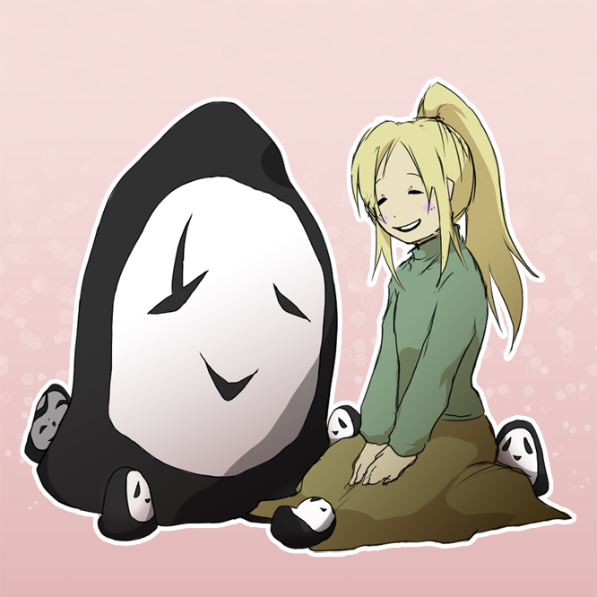 dakkarubi, if_they_mated, poniko, smile, uboa, yume_nikki