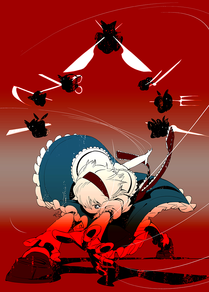 alice_margatroid, attack, boxcutter, doll, fork, jewelry, knife, lance