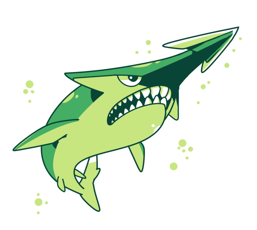 beta_pokemon, bubble, capsule_monsters, creature, green, jug_(pokemon), monochrome, no_humans