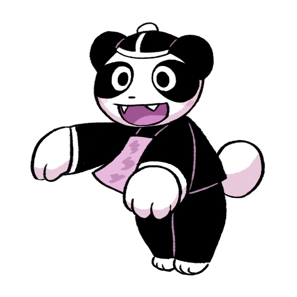 :d, beta_pokemon, fangs, full_body, gen_2_pokemon, hat, isomaru, kyonpan