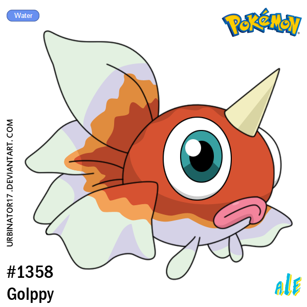 aqua_eyes, beta_pokemon, closed_mouth, creature, deviantart_username, fish, frown, full_body