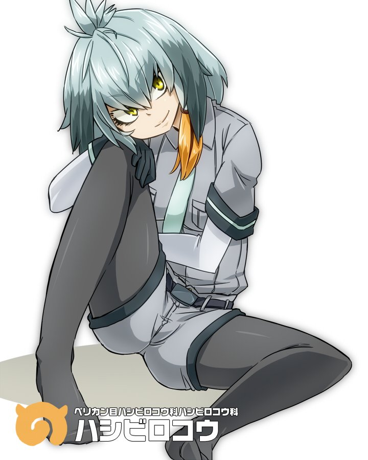 1girl, aono3, bangs, black_belt, black_gloves, black_hair, black_legwear, character_name