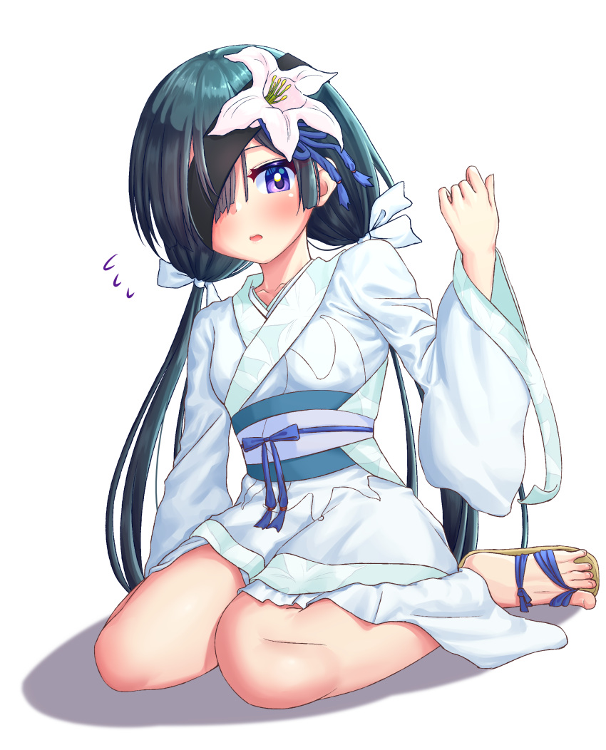 1girl, absurdres, black_hair, bow, chinese_clothes, commentary_request, cosplay, eyepatch