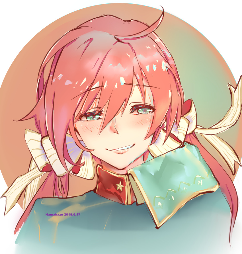 1girl, absurdres, artist_name, bangs, blue_eyes, blush, character_name, closed_mouth