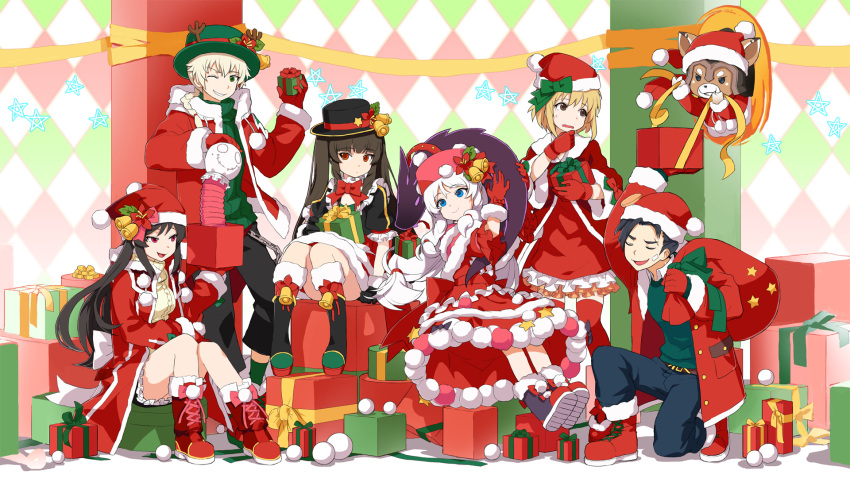 erwin_arclight, haru_estia, highres, iris_yuma, jin_seipatsu, lily_bloomerchen, soul_worker, stella_unibell