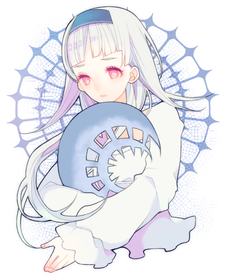 1girl, arisie, commentary_request, gensou_suikoden, gensou_suikogaiden, hairband, long_hair, red_eyes