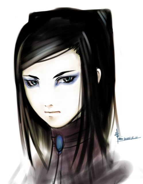blue_eyes, close-up, ergo_proxy, eyeshadow, kometani_hisanobu, real_mayer