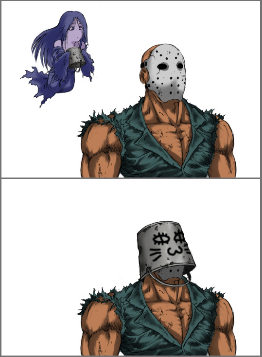 aji_no_kai_hara_hachi_fun, ghost, harahachibu_ajinosuke, hockey_mask, joker_(splatterhouse), namco, rick, rick_taylor